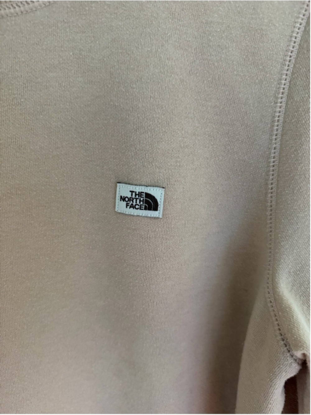 The North Face Women’s XL Beige Logo Crewneck Sweatshirt - Picture 3 of 9